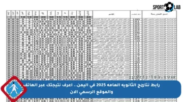 رابط نتائج الثانوية العامة 2025 في اليمن.. اعرف نتيجتك عبر الهاتف والموقع الرسمي الآن